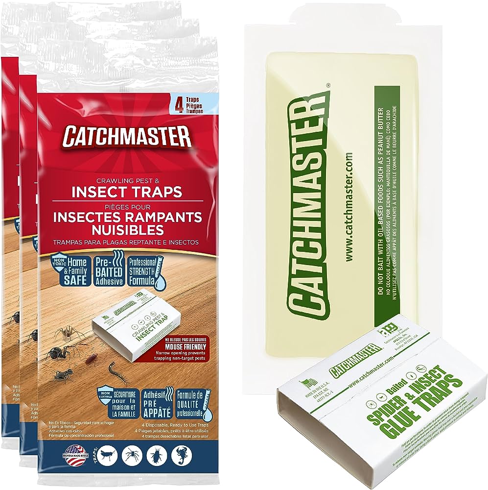 INSECT & ROACH GLUE TRAP x4 724