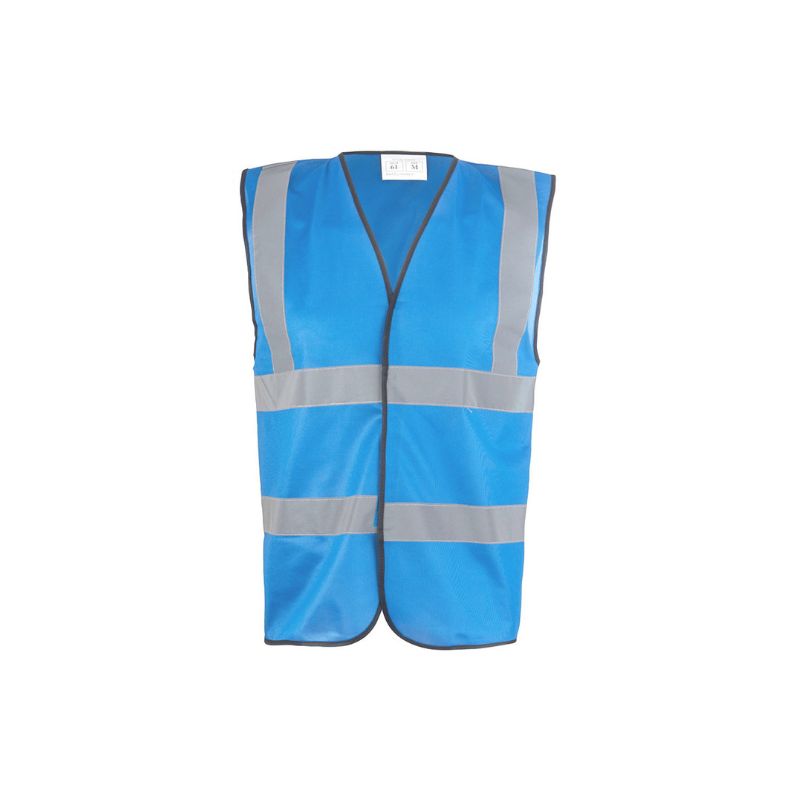 High Vis. Safety Vest Blue VWEN03N