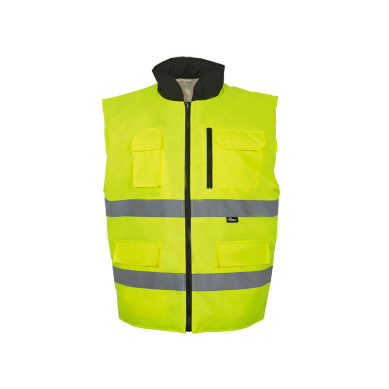 High Vis. Sleeveless Jacket VW104