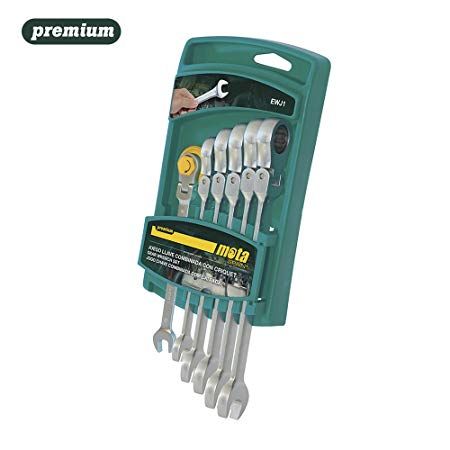 FLEXIBLE GEAR WRENCH METRIC X 6PCS EWJ1
