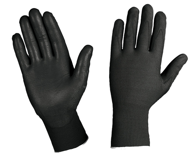 LABOR GLOVES BLACK GS204