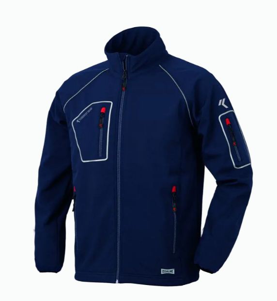 Just Jacket In Softshell Blue
