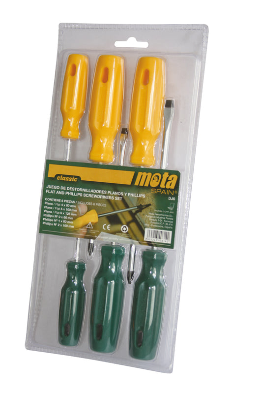 PL/PH Screwdrivers set 6pcs DJ6