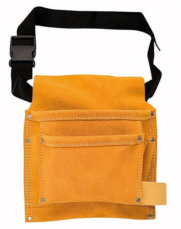 Yellow Tool Bag Open Style Simple